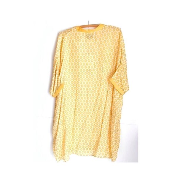 KAPARA LONDON HASMA PRINT BEACH SHIRT COVER UP SIZE M NEW WITH TAGS - Picture 4 of 9